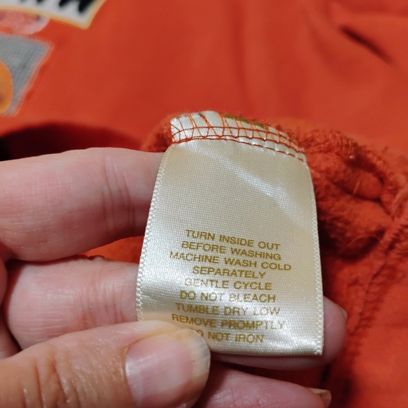 Bobbie Brooks Orange Sweater with Cat and Pumpkin Motif - Picture 6 of 9